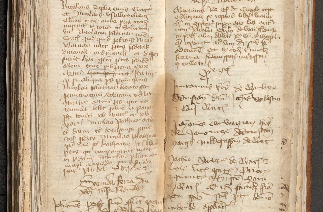 Zdjęcie nr 187 dla obiektu archiwalnego: [Acta actorum officialia coram Michaele scolastico Gnezensi]