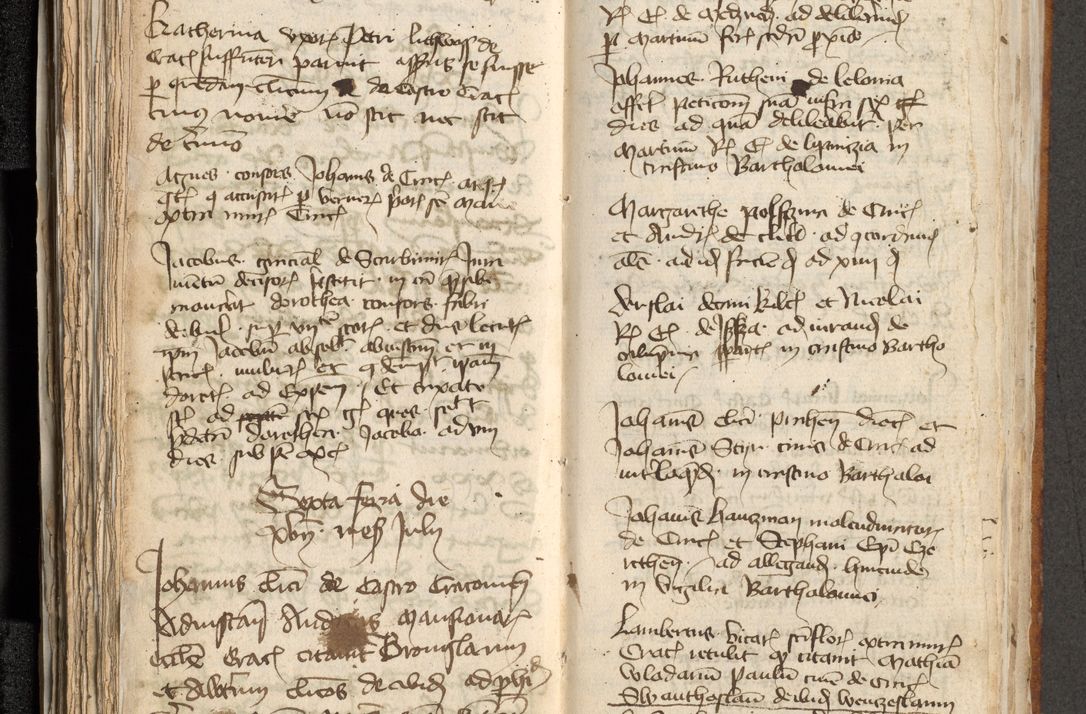 Zdjęcie nr 151 dla obiektu archiwalnego: [Acta actorum officialia coram Michaele scolastico Gnezensi]