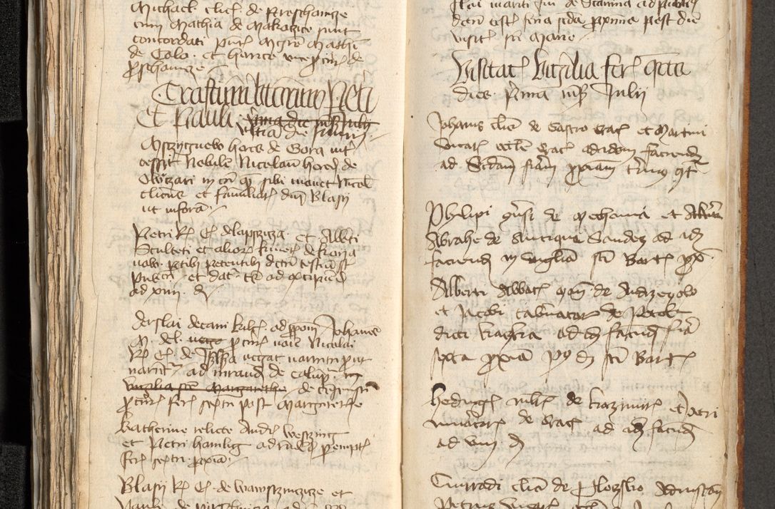 Zdjęcie nr 143 dla obiektu archiwalnego: [Acta actorum officialia coram Michaele scolastico Gnezensi]