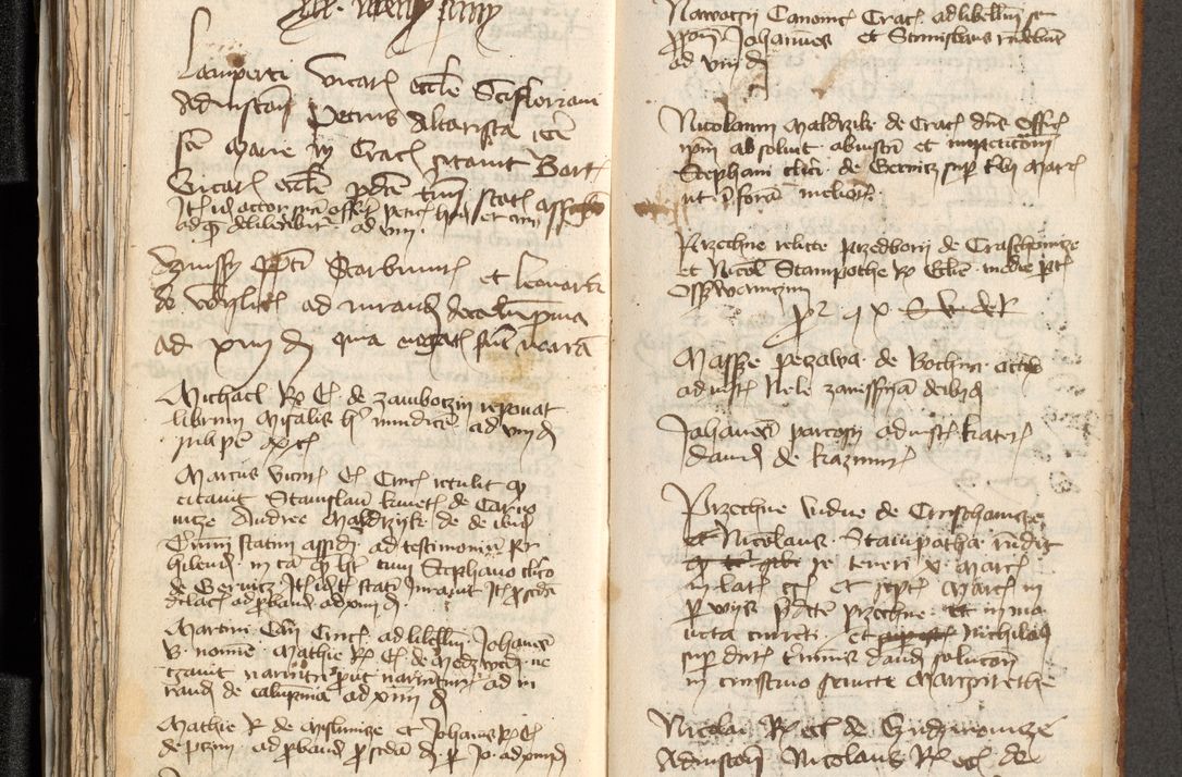 Zdjęcie nr 140 dla obiektu archiwalnego: [Acta actorum officialia coram Michaele scolastico Gnezensi]