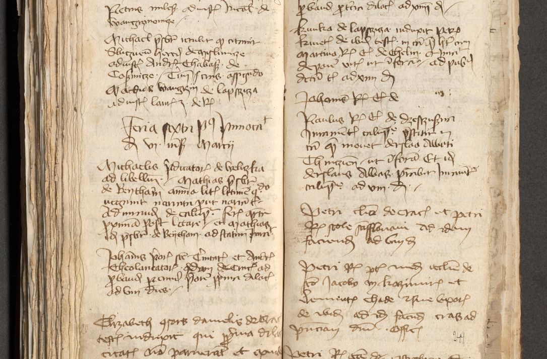 Zdjęcie nr 128 dla obiektu archiwalnego: [Acta actorum officialia coram Michaele scolastico Gnezensi]