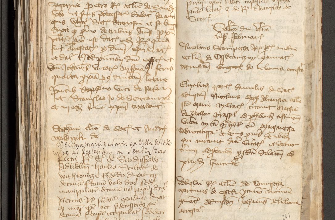 Zdjęcie nr 125 dla obiektu archiwalnego: [Acta actorum officialia coram Michaele scolastico Gnezensi]