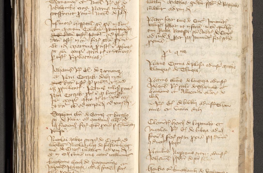 Zdjęcie nr 124 dla obiektu archiwalnego: [Acta actorum officialia coram Michaele scolastico Gnezensi]