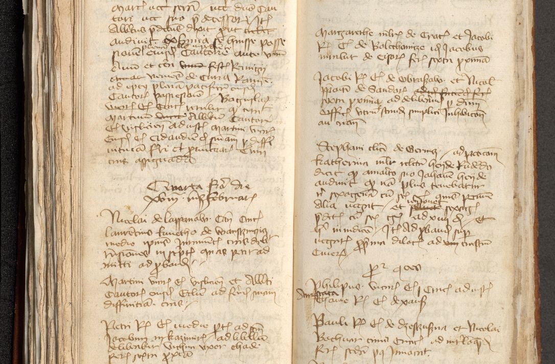 Zdjęcie nr 121 dla obiektu archiwalnego: [Acta actorum officialia coram Michaele scolastico Gnezensi]