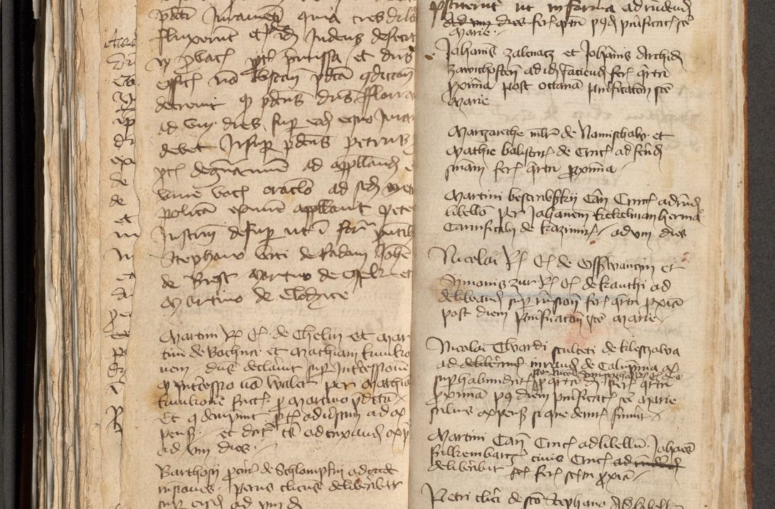 Zdjęcie nr 111 dla obiektu archiwalnego: [Acta actorum officialia coram Michaele scolastico Gnezensi]