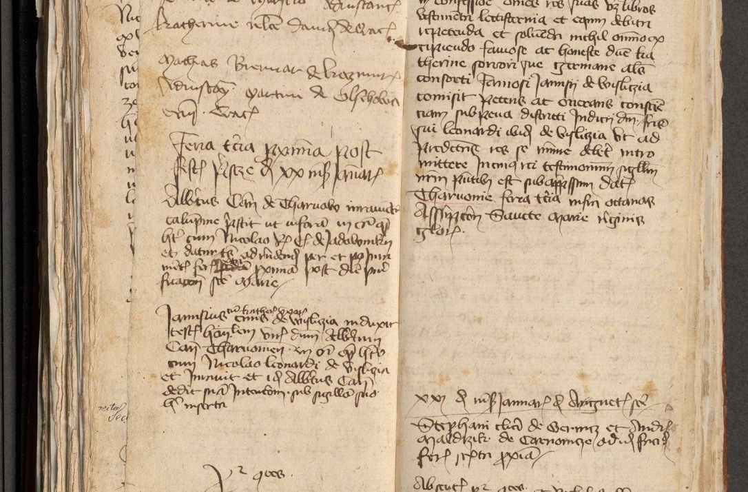 Zdjęcie nr 109 dla obiektu archiwalnego: [Acta actorum officialia coram Michaele scolastico Gnezensi]