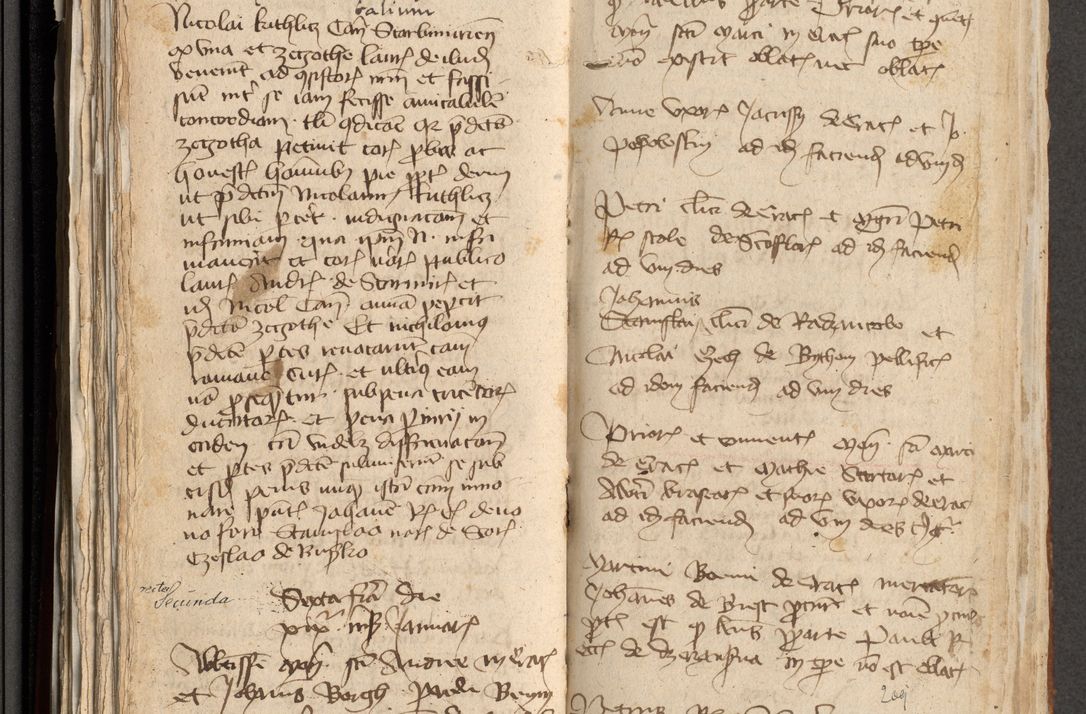 Zdjęcie nr 108 dla obiektu archiwalnego: [Acta actorum officialia coram Michaele scolastico Gnezensi]