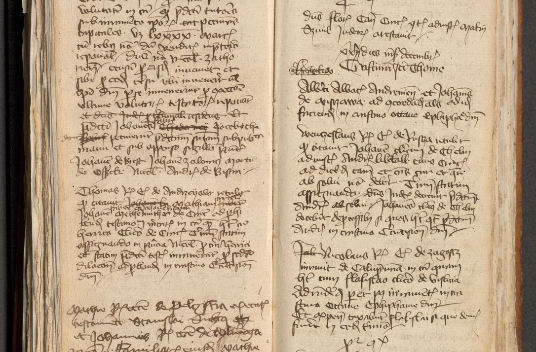 Zdjęcie nr 101 dla obiektu archiwalnego: [Acta actorum officialia coram Michaele scolastico Gnezensi]