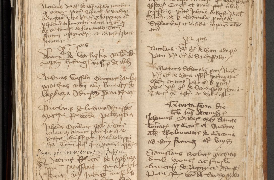 Zdjęcie nr 95 dla obiektu archiwalnego: [Acta actorum officialia coram Michaele scolastico Gnezensi]