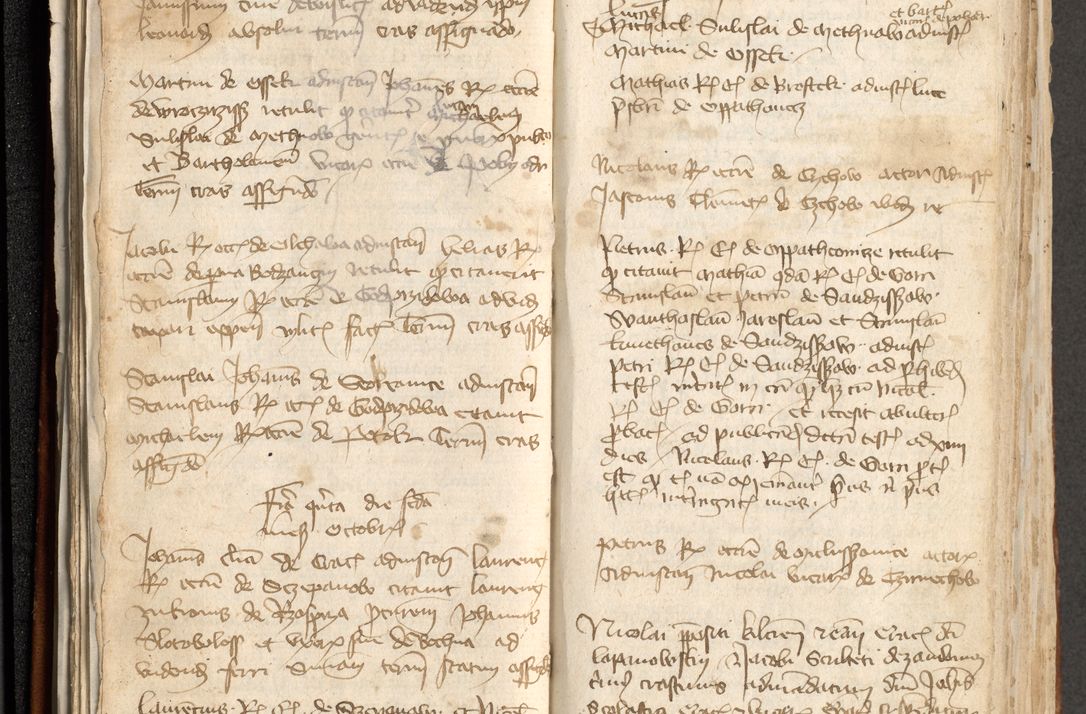 Zdjęcie nr 71 dla obiektu archiwalnego: [Acta actorum officialia coram Michaele scolastico Gnezensi]