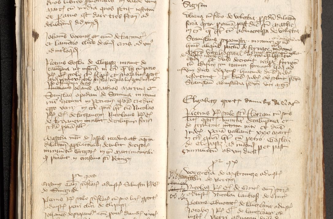 Zdjęcie nr 64 dla obiektu archiwalnego: [Acta actorum officialia coram Michaele scolastico Gnezensi]