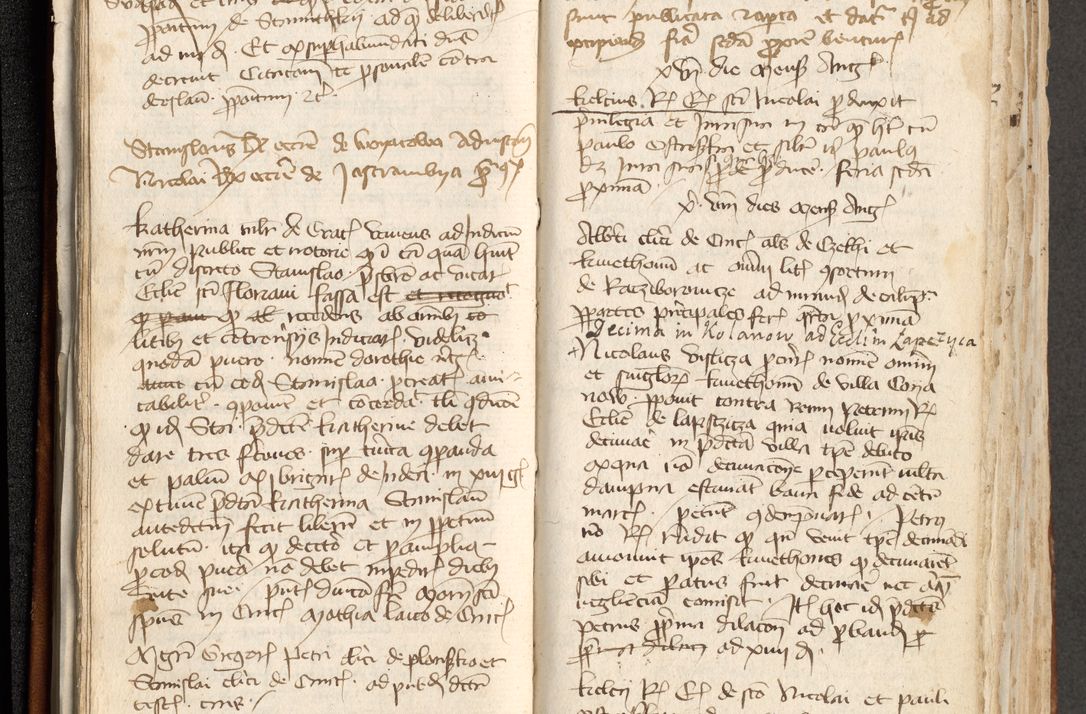 Zdjęcie nr 56 dla obiektu archiwalnego: [Acta actorum officialia coram Michaele scolastico Gnezensi]