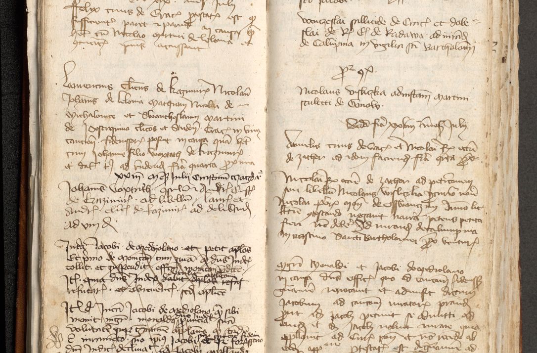 Zdjęcie nr 53 dla obiektu archiwalnego: [Acta actorum officialia coram Michaele scolastico Gnezensi]