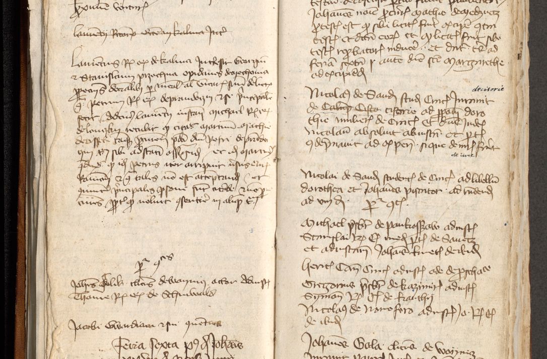 Zdjęcie nr 45 dla obiektu archiwalnego: [Acta actorum officialia coram Michaele scolastico Gnezensi]