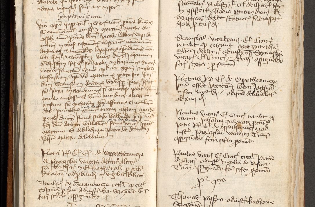 Zdjęcie nr 46 dla obiektu archiwalnego: [Acta actorum officialia coram Michaele scolastico Gnezensi]