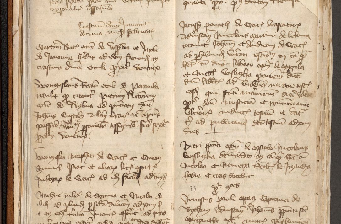 Zdjęcie nr 18 dla obiektu archiwalnego: [Acta actorum officialia coram Michaele scolastico Gnezensi]