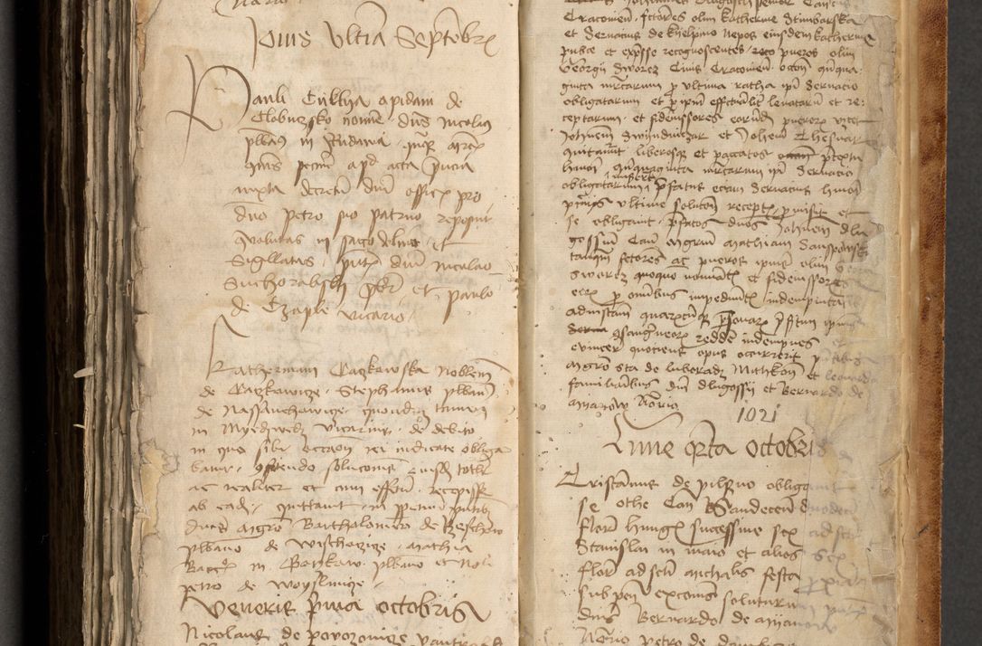 Zdjęcie nr 514 dla obiektu archiwalnego: [Acta obligationum officialia coram Johanne de Pniow]