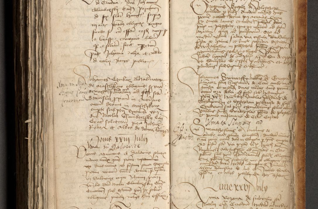 Zdjęcie nr 505 dla obiektu archiwalnego: [Acta obligationum officialia coram Johanne de Pniow]