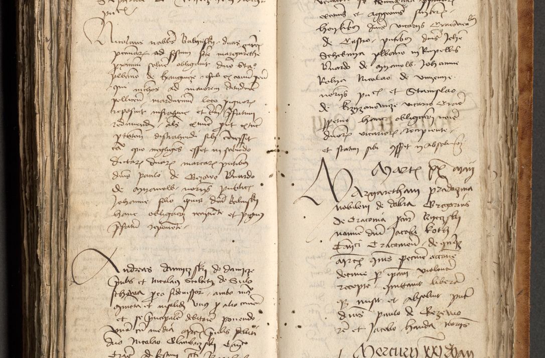 Zdjęcie nr 416 dla obiektu archiwalnego: [Acta obligationum officialia coram Johanne de Pniow]