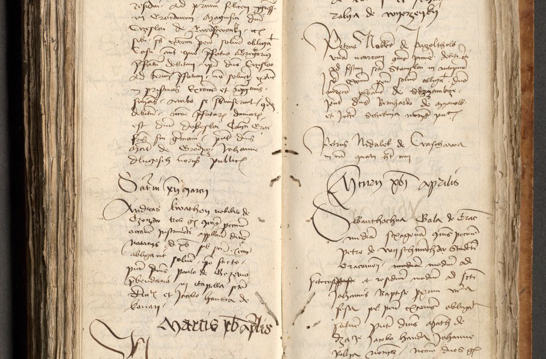 Zdjęcie nr 410 dla obiektu archiwalnego: [Acta obligationum officialia coram Johanne de Pniow]