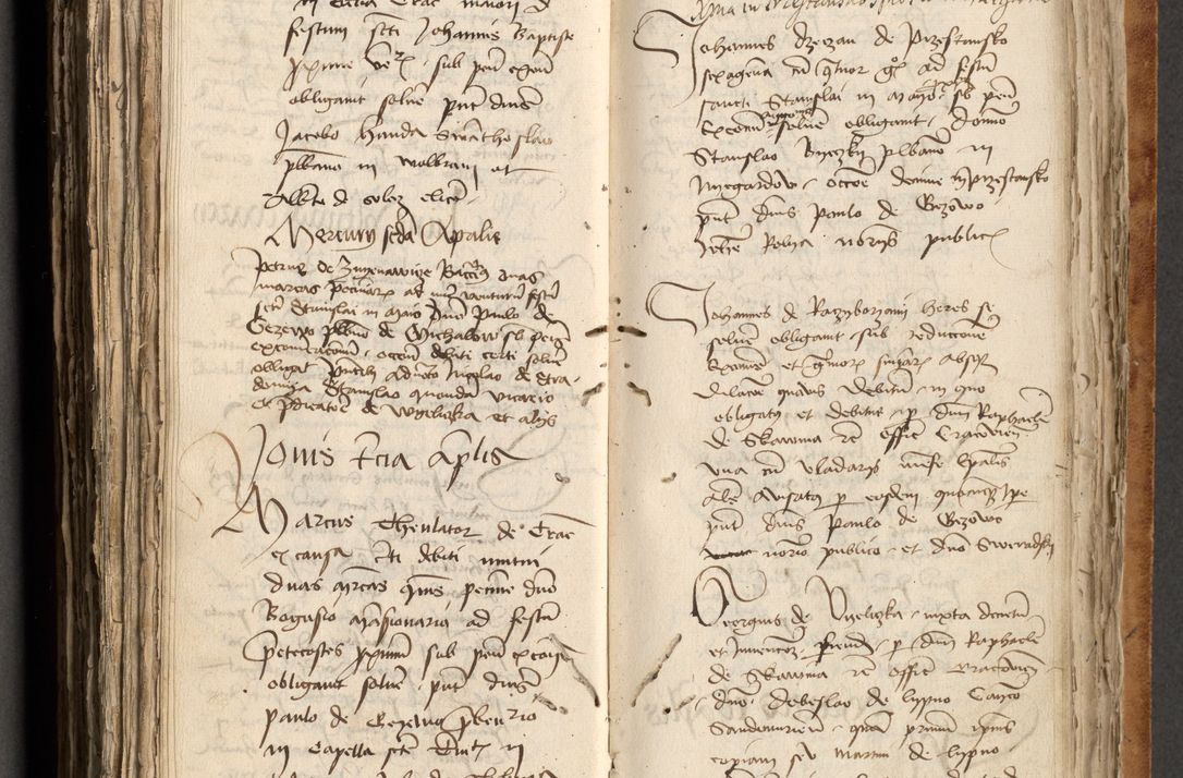 Zdjęcie nr 409 dla obiektu archiwalnego: [Acta obligationum officialia coram Johanne de Pniow]