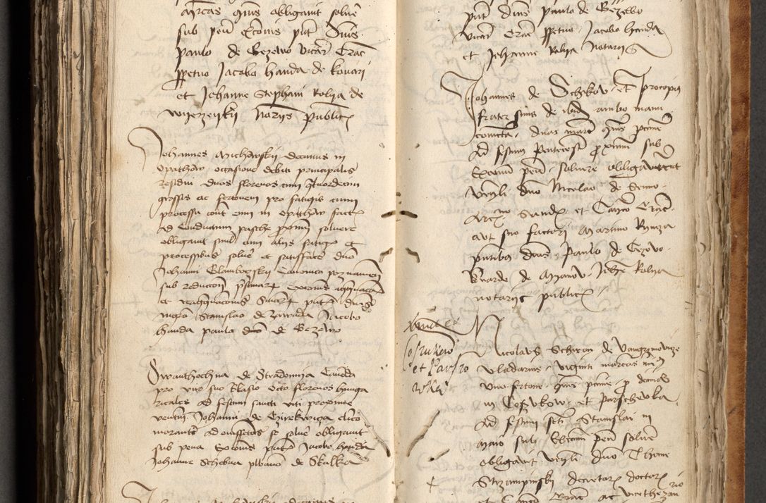 Zdjęcie nr 406 dla obiektu archiwalnego: [Acta obligationum officialia coram Johanne de Pniow]