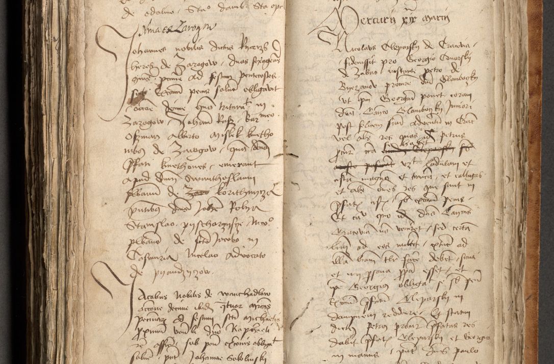 Zdjęcie nr 403 dla obiektu archiwalnego: [Acta obligationum officialia coram Johanne de Pniow]