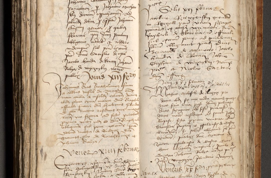 Zdjęcie nr 393 dla obiektu archiwalnego: [Acta obligationum officialia coram Johanne de Pniow]