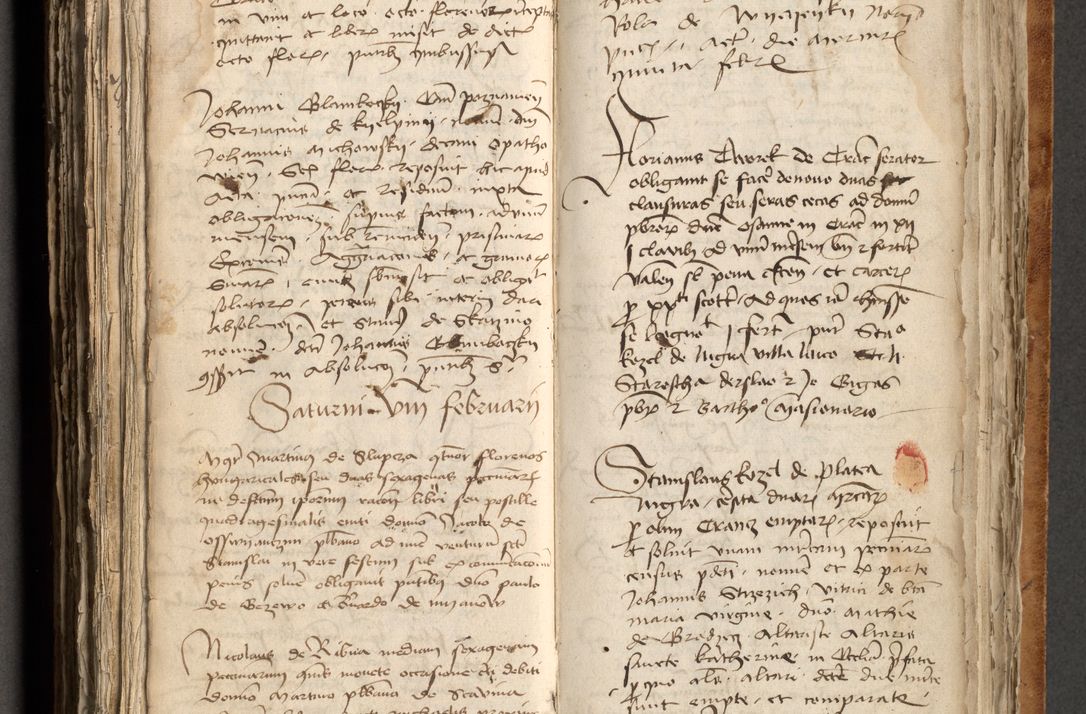 Zdjęcie nr 391 dla obiektu archiwalnego: [Acta obligationum officialia coram Johanne de Pniow]