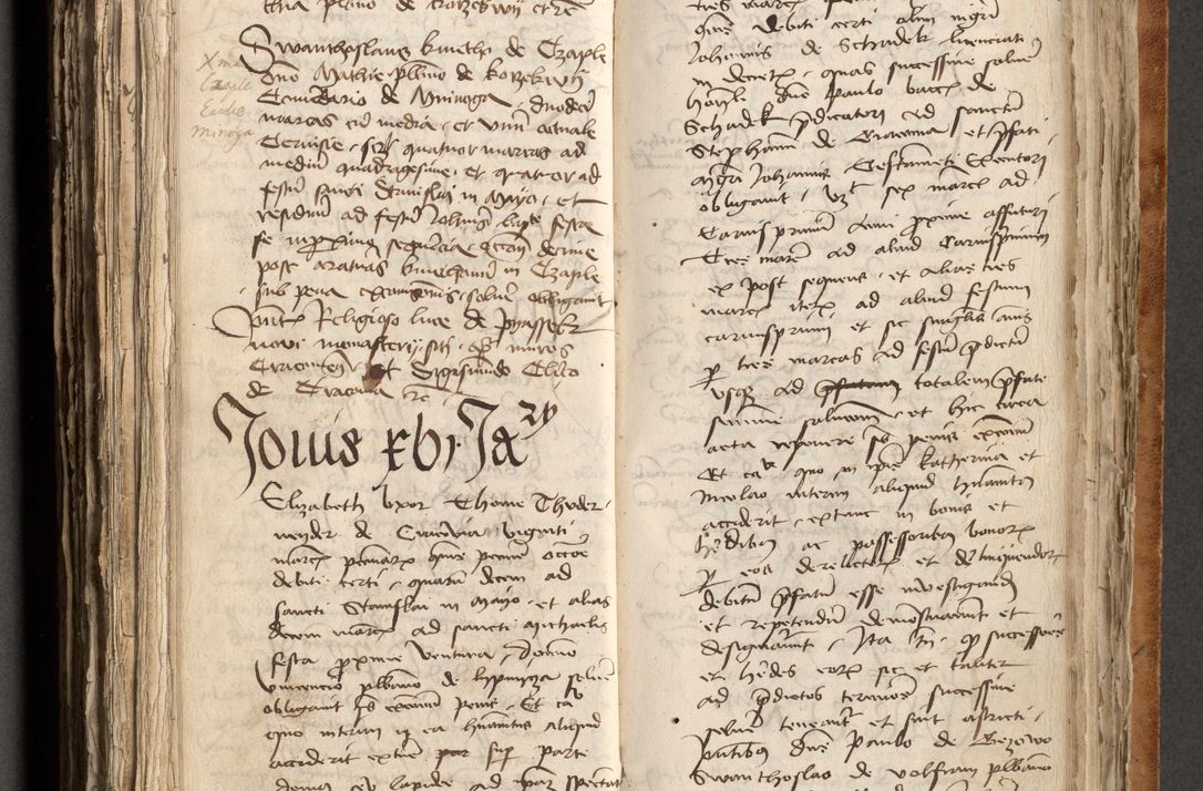 Zdjęcie nr 385 dla obiektu archiwalnego: [Acta obligationum officialia coram Johanne de Pniow]