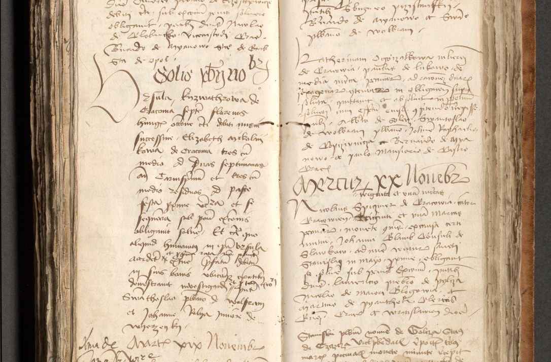 Zdjęcie nr 370 dla obiektu archiwalnego: [Acta obligationum officialia coram Johanne de Pniow]