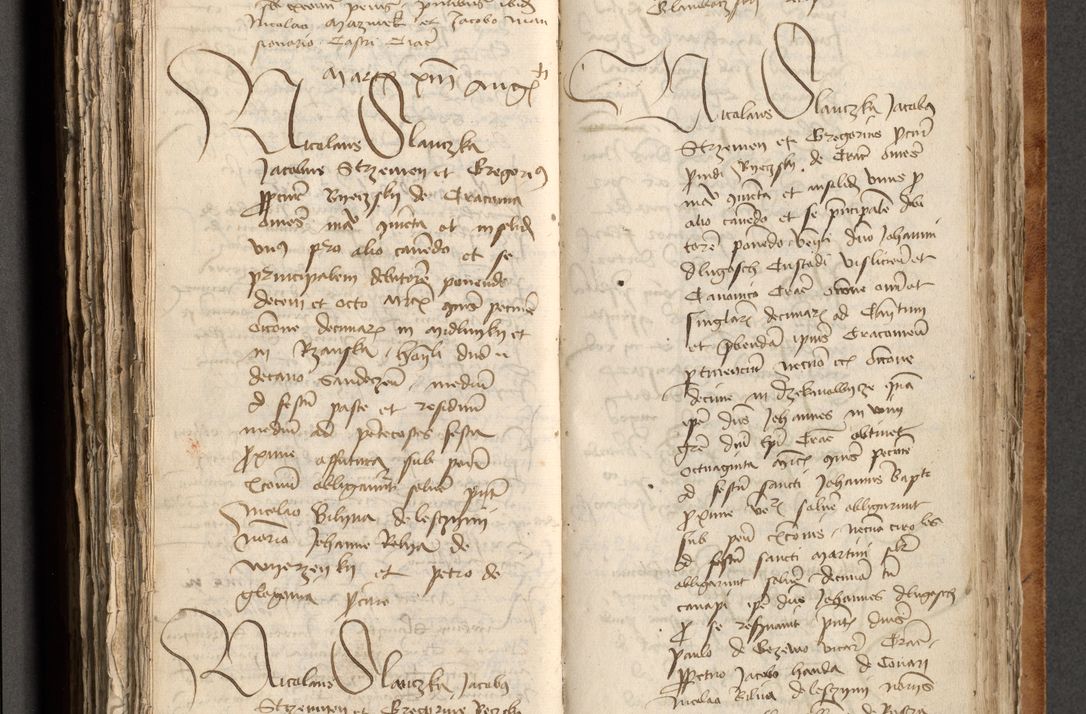 Zdjęcie nr 347 dla obiektu archiwalnego: [Acta obligationum officialia coram Johanne de Pniow]