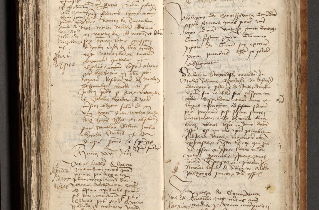 Zdjęcie nr 341 dla obiektu archiwalnego: [Acta obligationum officialia coram Johanne de Pniow]