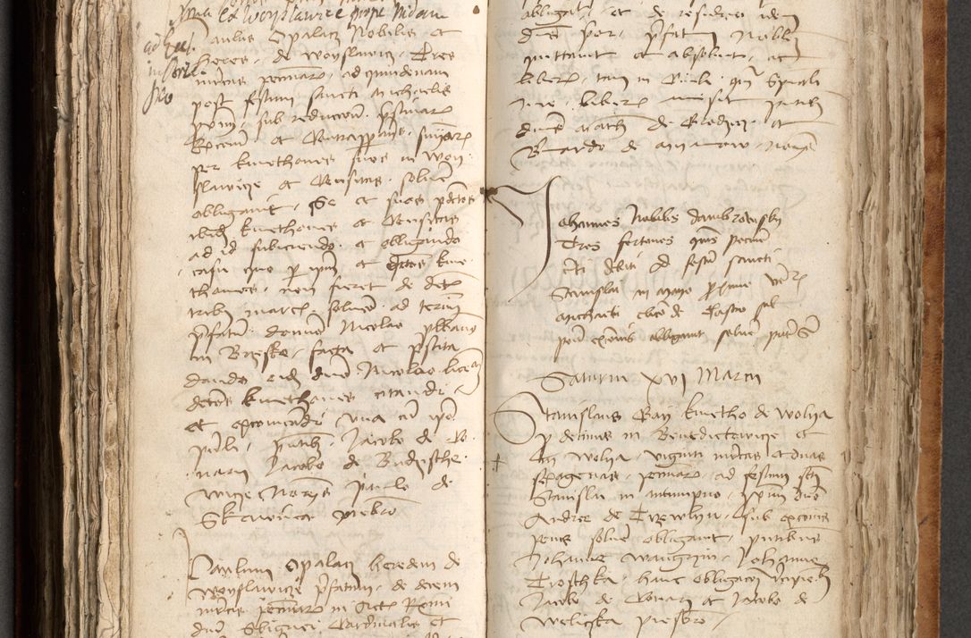 Zdjęcie nr 314 dla obiektu archiwalnego: [Acta obligationum officialia coram Johanne de Pniow]