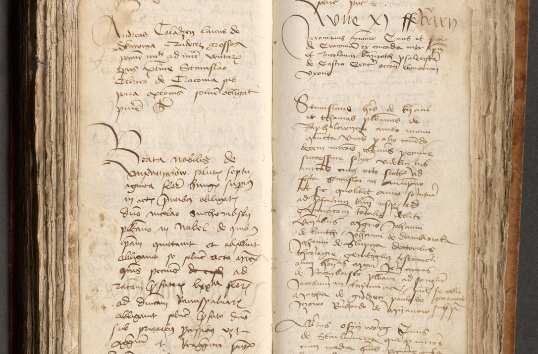 Zdjęcie nr 301 dla obiektu archiwalnego: [Acta obligationum officialia coram Johanne de Pniow]