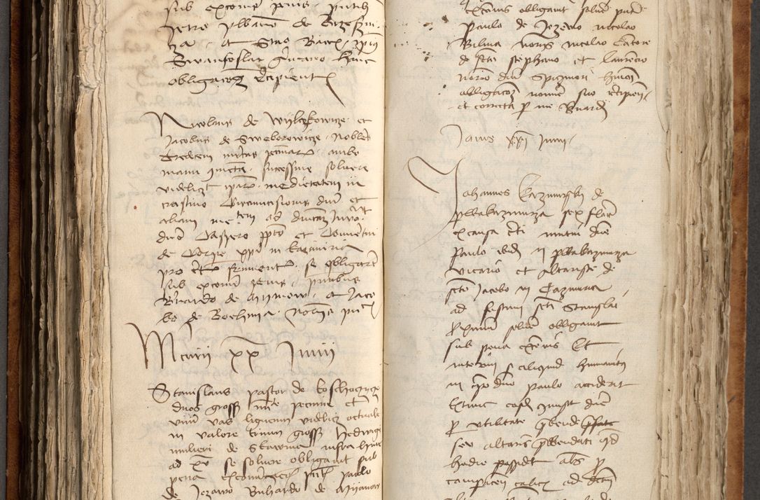 Zdjęcie nr 241 dla obiektu archiwalnego: [Acta obligationum officialia coram Johanne de Pniow]