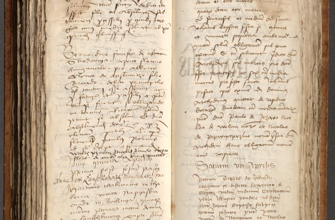 Zdjęcie nr 219 dla obiektu archiwalnego: [Acta obligationum officialia coram Johanne de Pniow]