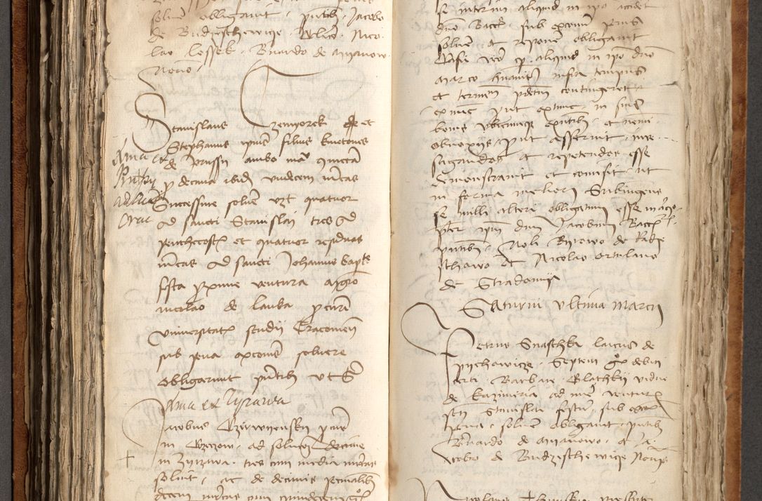 Zdjęcie nr 218 dla obiektu archiwalnego: [Acta obligationum officialia coram Johanne de Pniow]