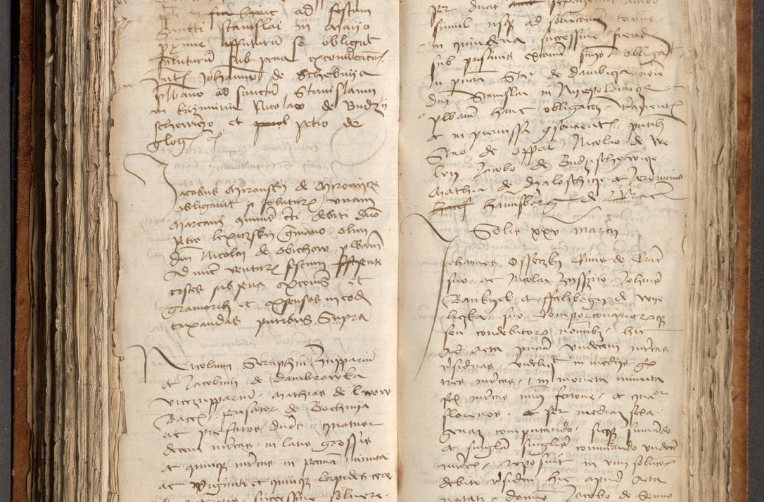 Zdjęcie nr 216 dla obiektu archiwalnego: [Acta obligationum officialia coram Johanne de Pniow]