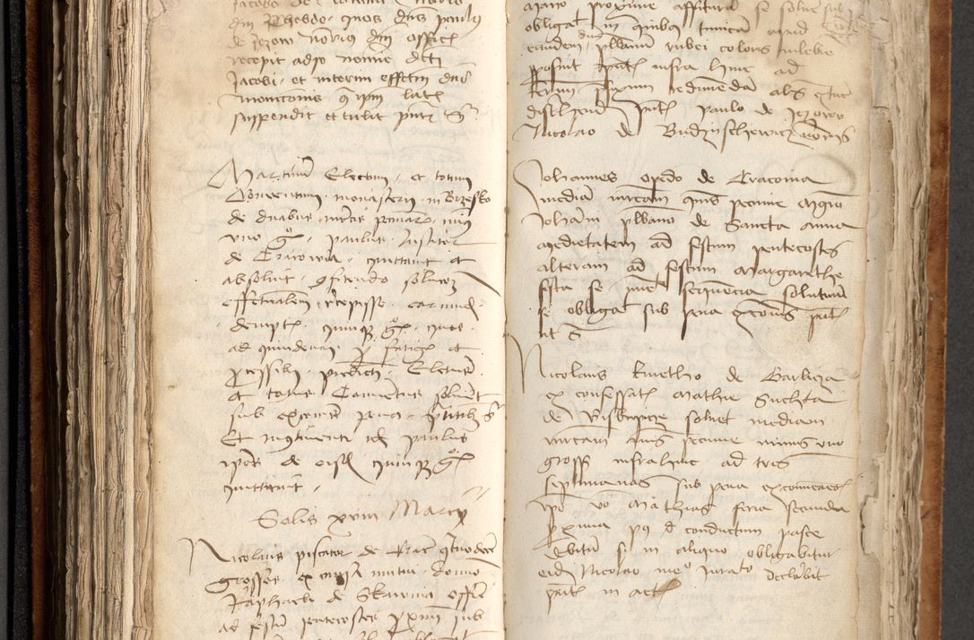 Zdjęcie nr 212 dla obiektu archiwalnego: [Acta obligationum officialia coram Johanne de Pniow]