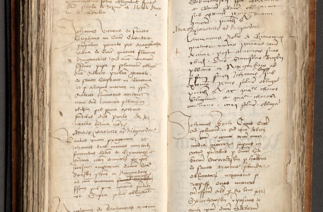 Zdjęcie nr 206 dla obiektu archiwalnego: [Acta obligationum officialia coram Johanne de Pniow]