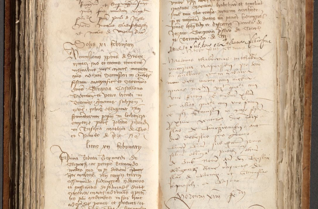 Zdjęcie nr 195 dla obiektu archiwalnego: [Acta obligationum officialia coram Johanne de Pniow]