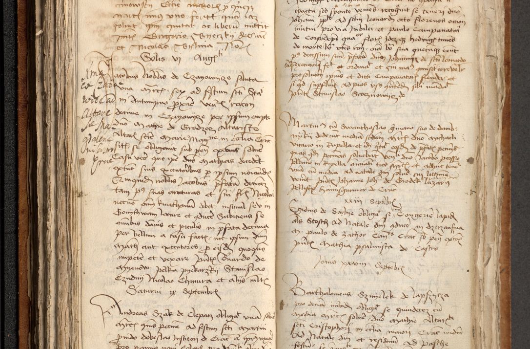 Zdjęcie nr 176 dla obiektu archiwalnego: [Acta obligationum officialia coram Johanne de Pniow]