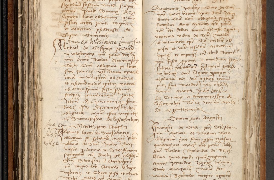 Zdjęcie nr 175 dla obiektu archiwalnego: [Acta obligationum officialia coram Johanne de Pniow]