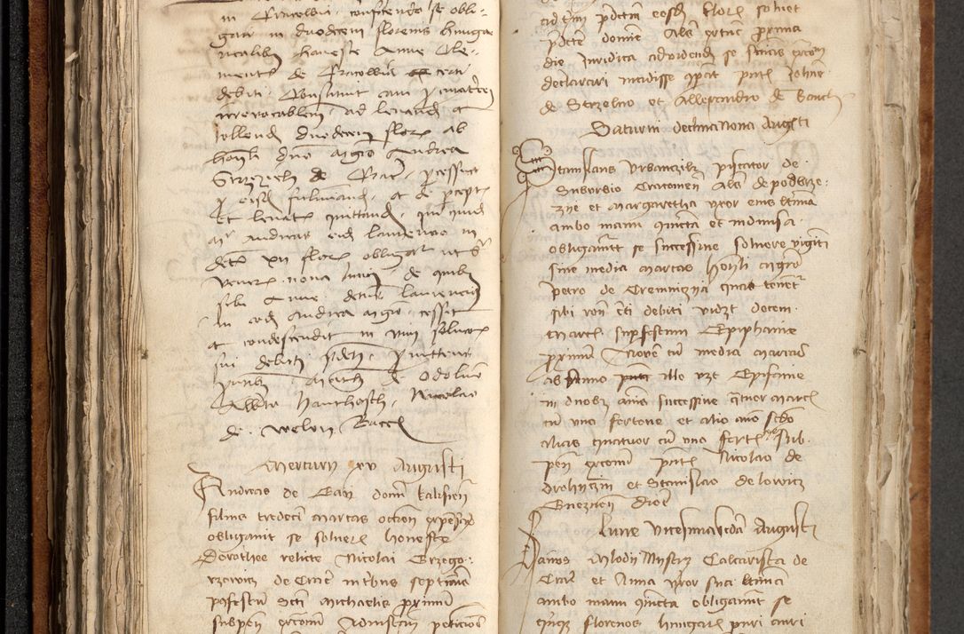 Zdjęcie nr 174 dla obiektu archiwalnego: [Acta obligationum officialia coram Johanne de Pniow]