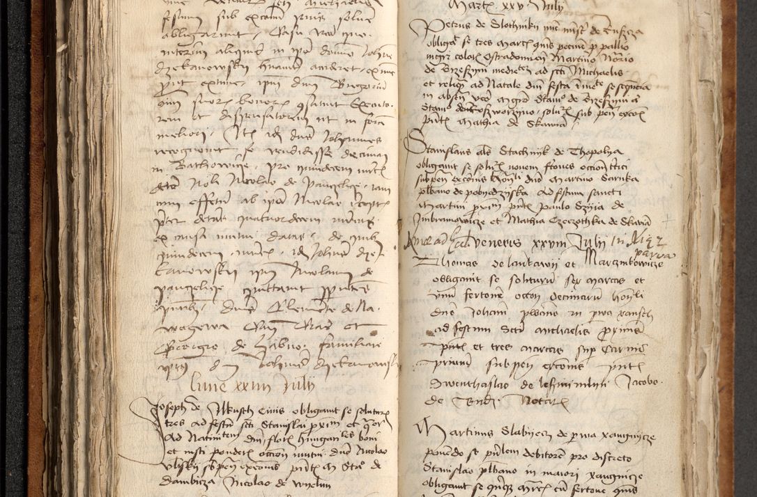 Zdjęcie nr 171 dla obiektu archiwalnego: [Acta obligationum officialia coram Johanne de Pniow]