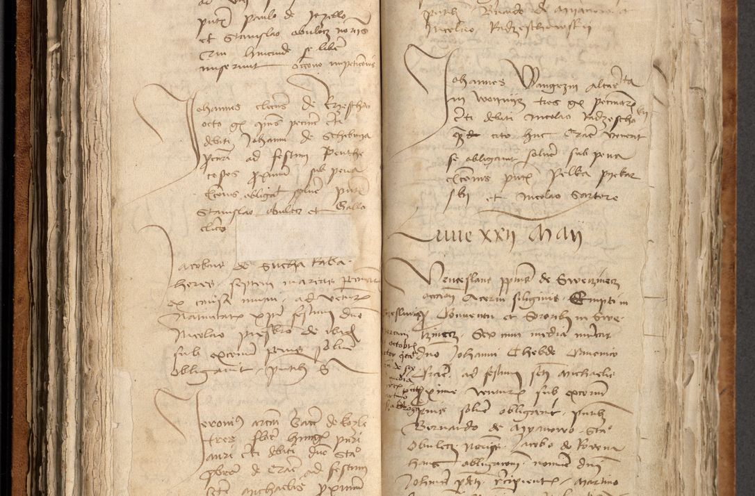 Zdjęcie nr 155 dla obiektu archiwalnego: [Acta obligationum officialia coram Johanne de Pniow]