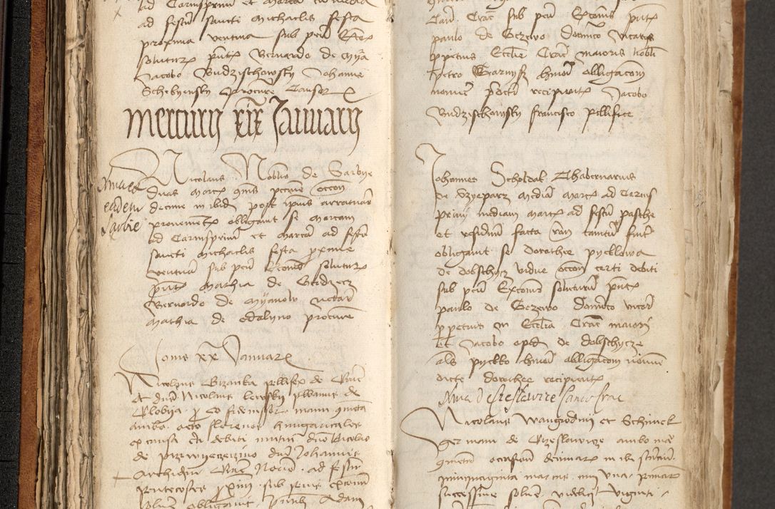 Zdjęcie nr 114 dla obiektu archiwalnego: [Acta obligationum officialia coram Johanne de Pniow]