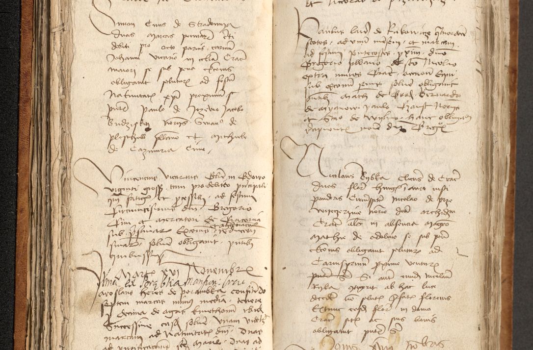 Zdjęcie nr 95 dla obiektu archiwalnego: [Acta obligationum officialia coram Johanne de Pniow]