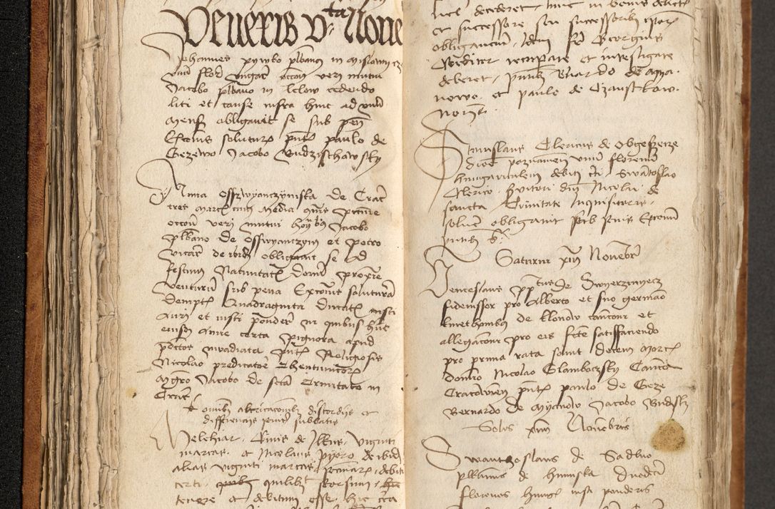 Zdjęcie nr 94 dla obiektu archiwalnego: [Acta obligationum officialia coram Johanne de Pniow]